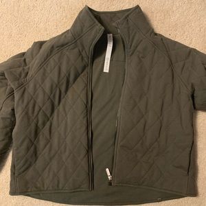 Lululemon Quilted Bomber Jacket